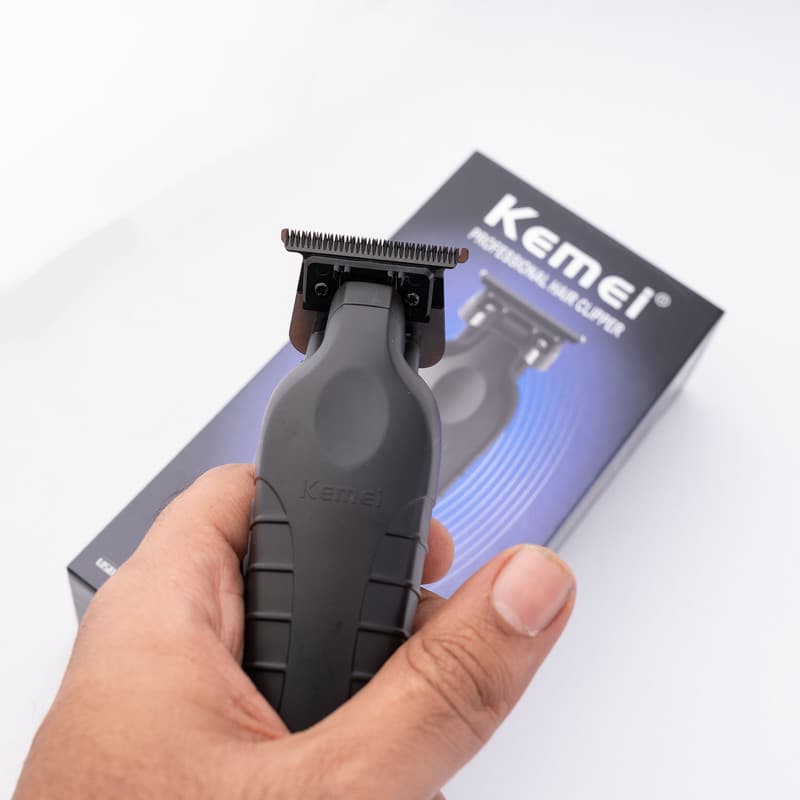 خط زن حرفه ایی کیمی مدل km-2299 جعبه مشکی اصل — تصویر ۳