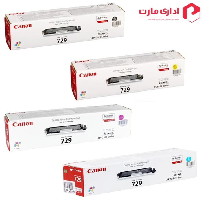 کیت کارتریج تونر لیزری کانن مدل 729