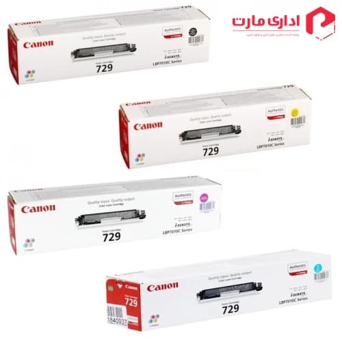 کیت کارتریج تونر لیزری کانن مدل 729 — تصویر ۲