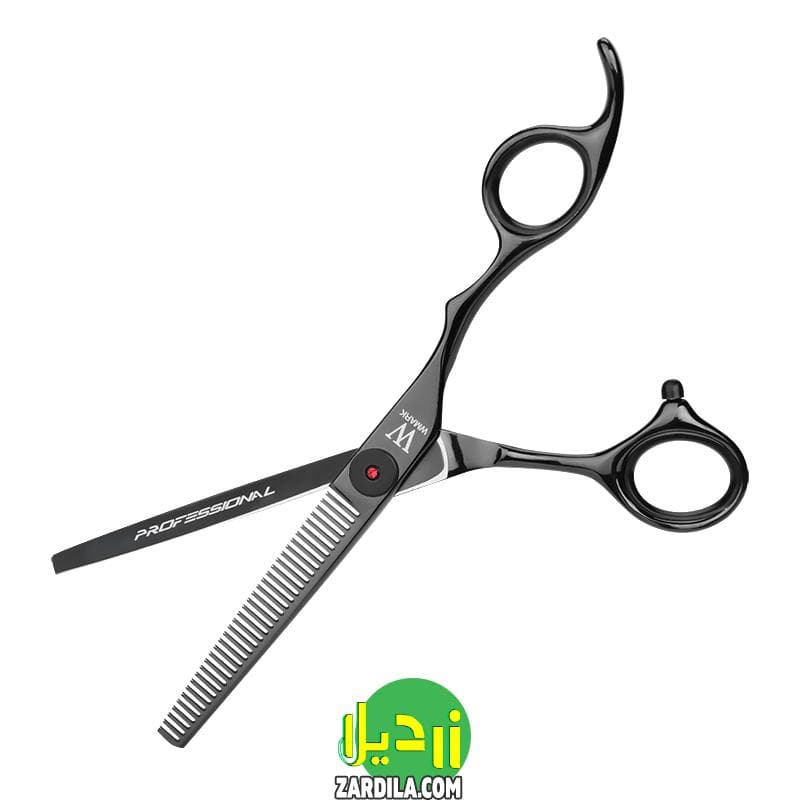 ست قیچی آرایشگری حرفه ای دبلیو مارک مدل NG_PS002A/B (کات،پیتاژ) — تصویر ۸