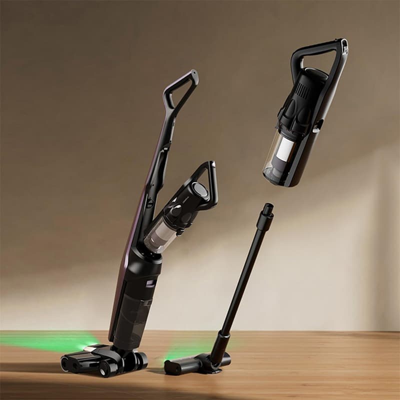 کف شوی و جارو شارژی شیائومی مدل Deerma Wet and Dry Floor Washer P40 Pro — تصویر ۲