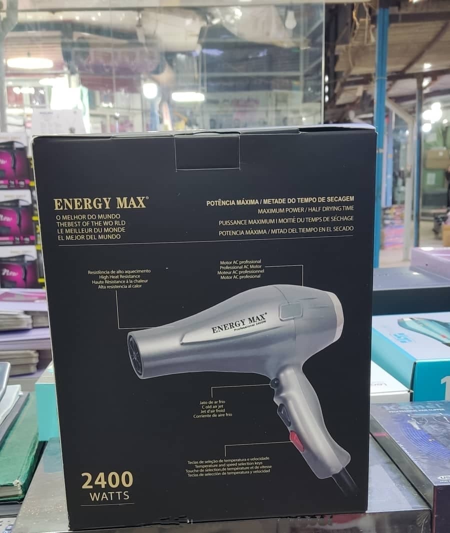 سشوار حرفه ای انرژی مکس MAX-8906 — تصویر ۳