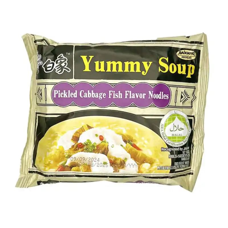 نودل فوری ماهی و کلم ترش 122 گرمی Yummy Soup