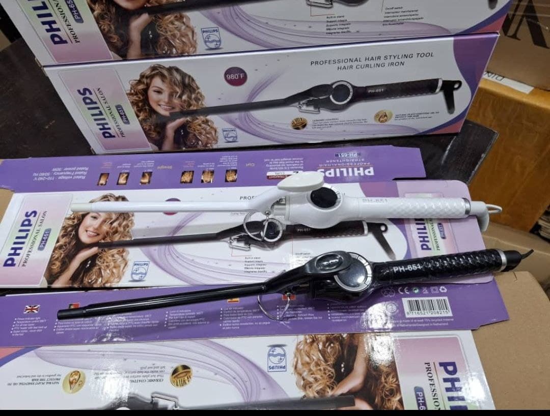 فر کننده مو بابلیس خودکاری فلیپس مدل PH_651 سایز 9 — تصویر ۳