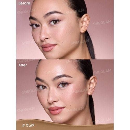 کانتور و برنزر استیکی کره ای شیگلم Buttery Buff رنگ Clay — تصویر ۲