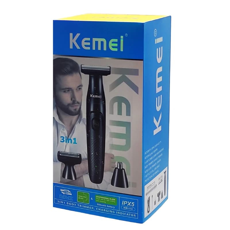 ماشین اصلاح بادی گروم کیمی مدل KM-114 اصل — تصویر ۲