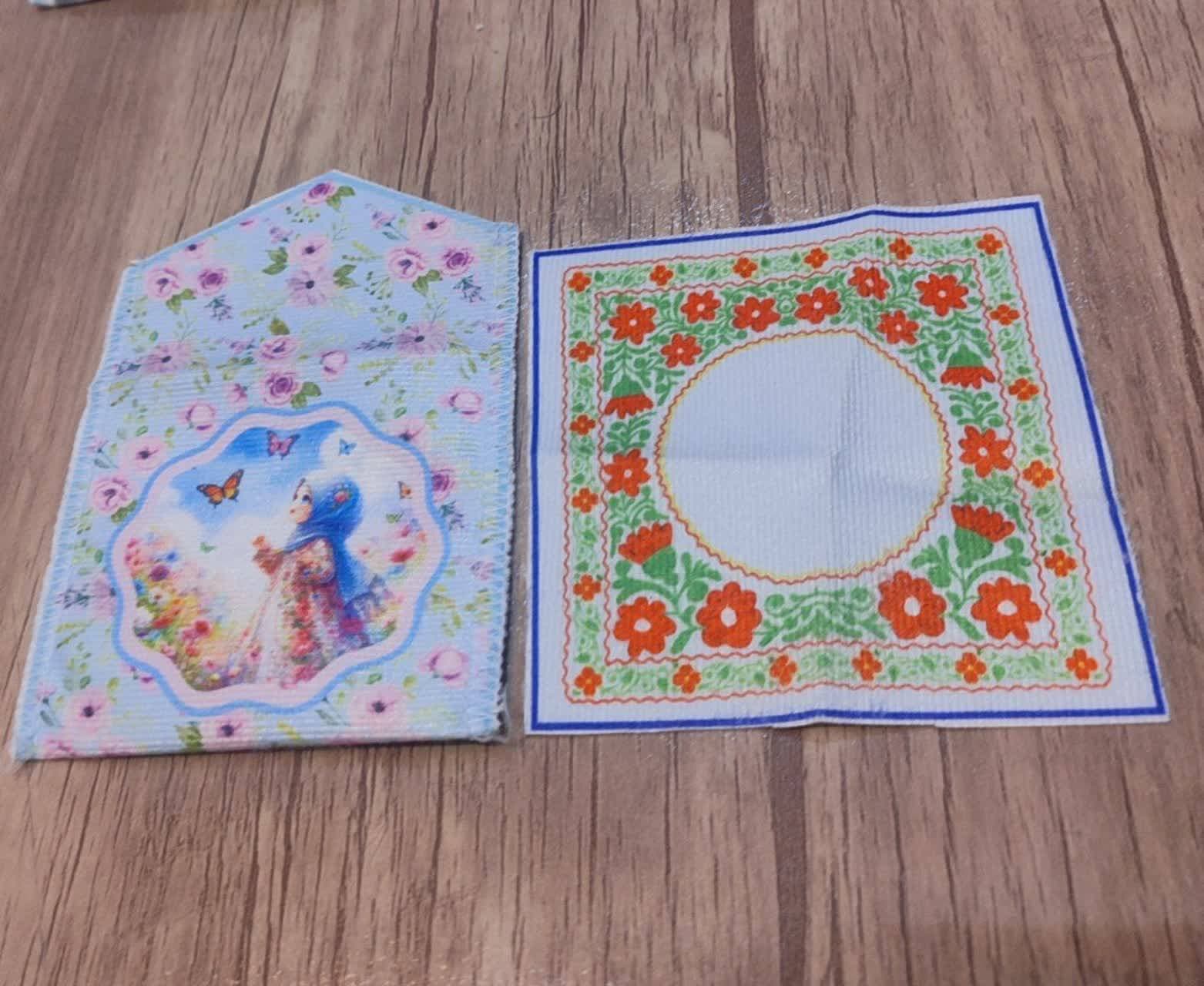 جانماز کودک دخترانه 5 عددی طرح رندوم — تصویر ۷