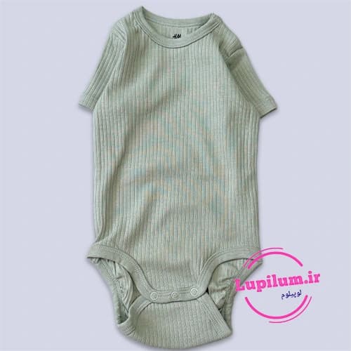 بادی نوزادی کبریتی دکمه دار صدری H&M
