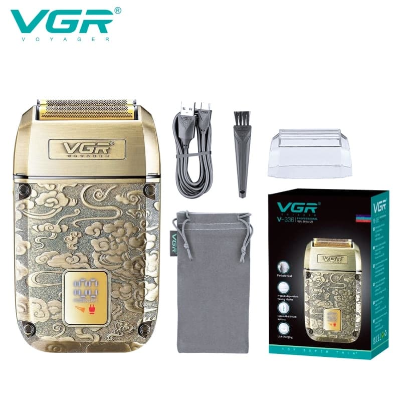 شیور غلطکی صورت و سر ویجی آر مدل V_336 اصل — تصویر ۲