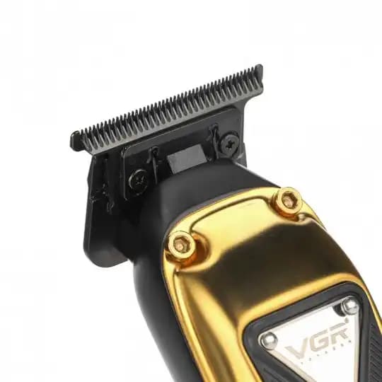 ماشین اصلاح خط زن وی جی آر مدل V-907 رنگ طلایی اصل — تصویر ۷