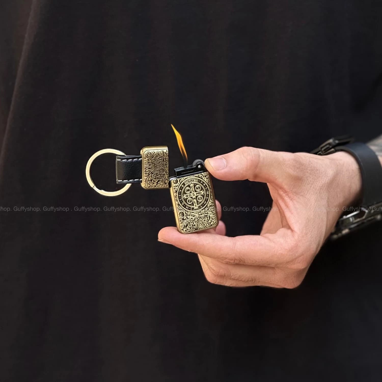فندک جاکلیدی طرح کتیبه — تصویر ۲