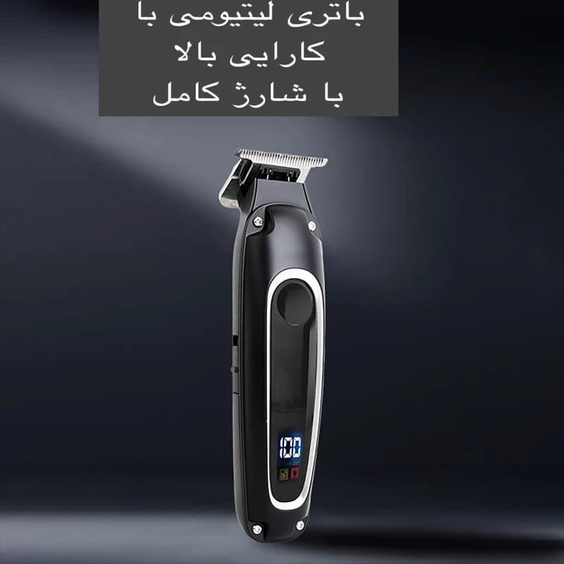 ماشین اصلاح صفر زن کیمی مدل km-2261 — تصویر ۵