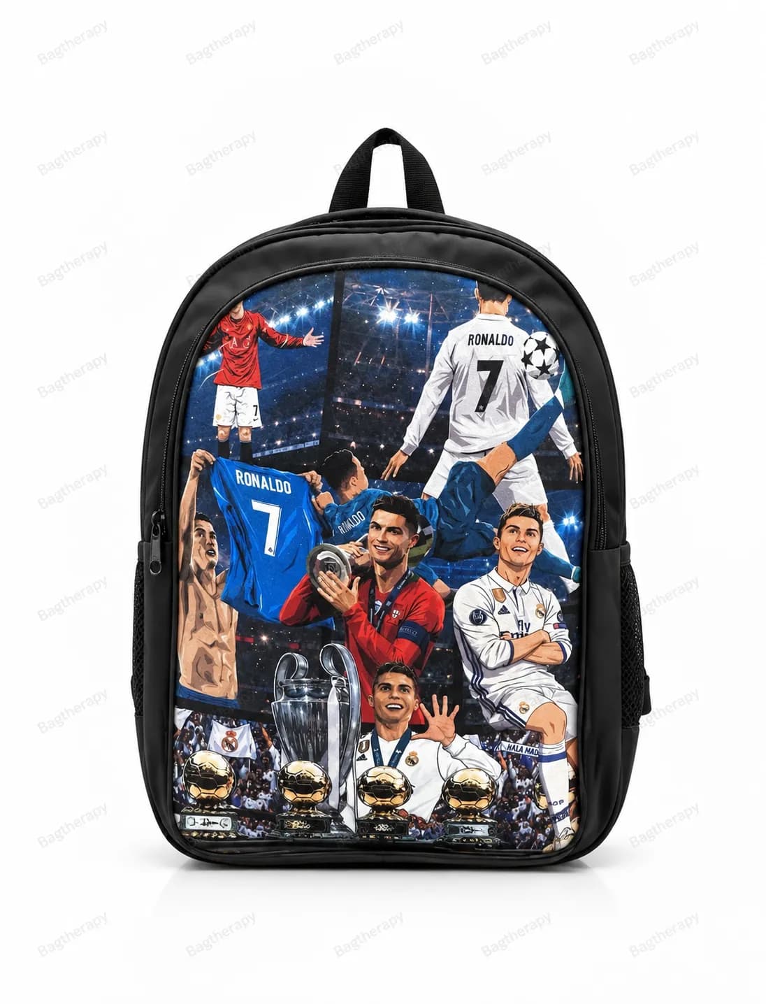 کوله پشتی آرورا طرح رونالدو مدل CR7
