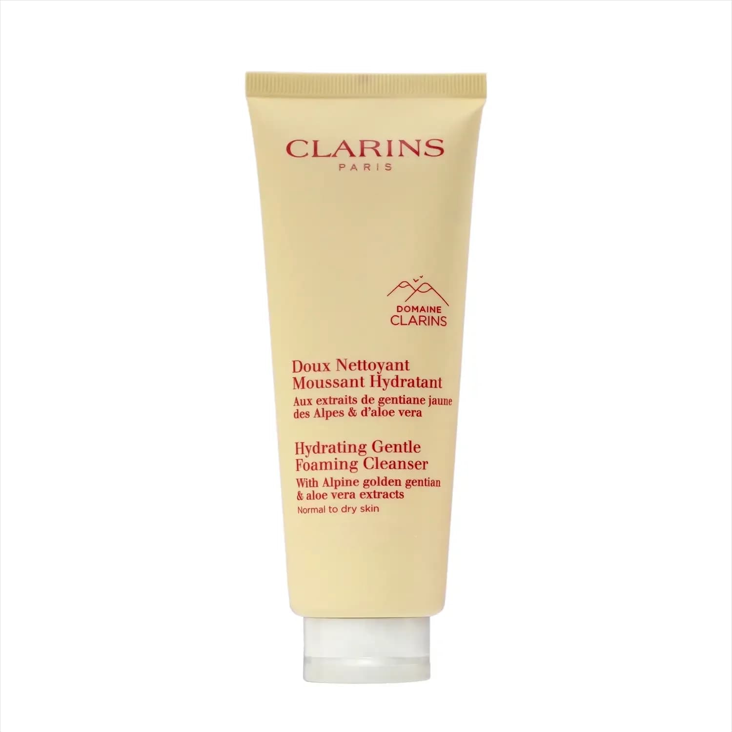 فوم شستشو پوست نرمال تا خشک کلارنس اصل CLARINS Alpine Herbs حجم 125 میل