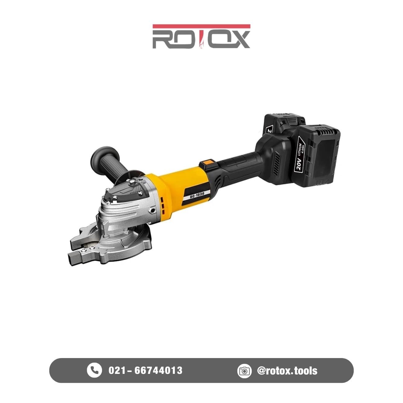 اره شارژی برش فلز (میلگرد بر) مدل RTX1030DC