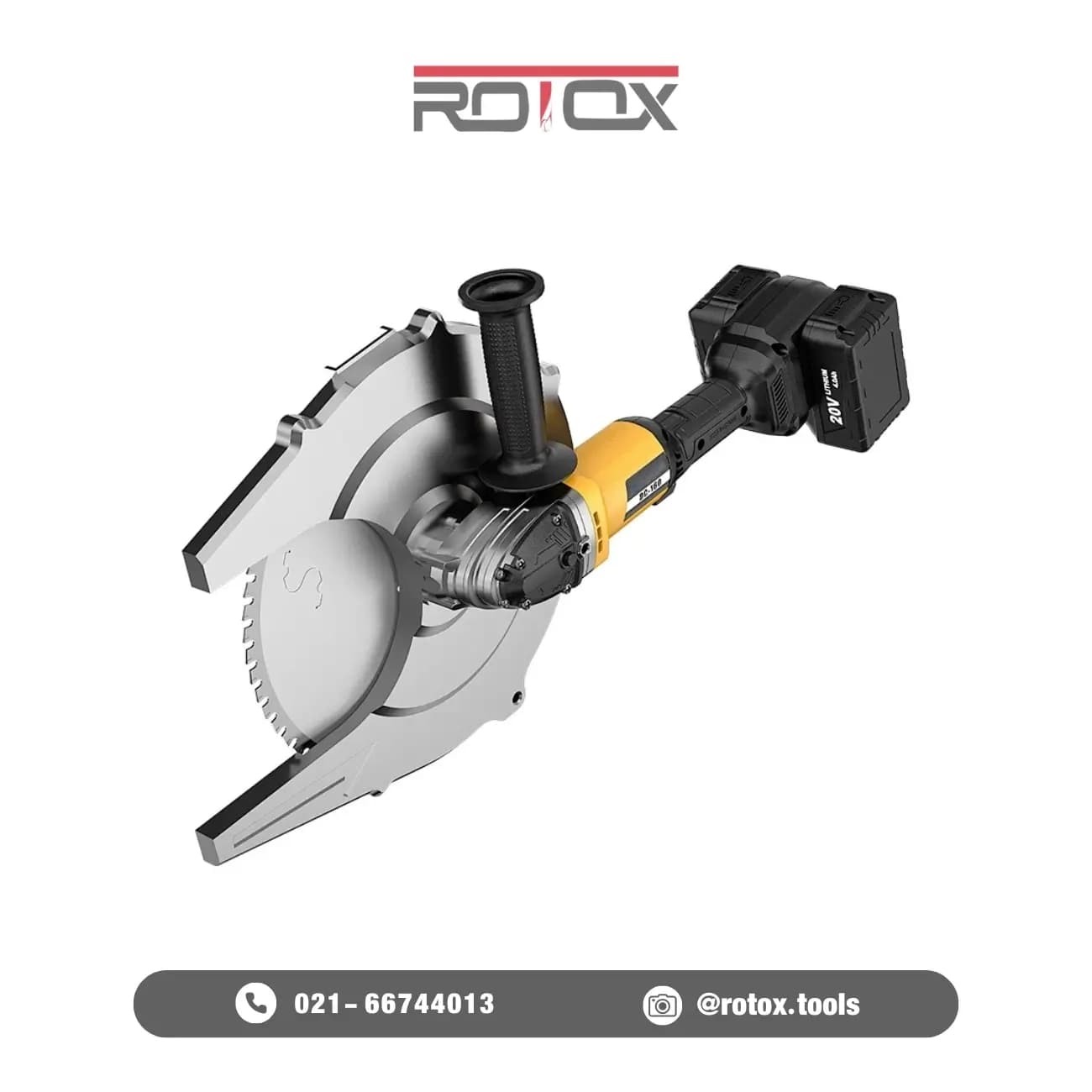 اره برش کابل شارژی مدل RTX160DC