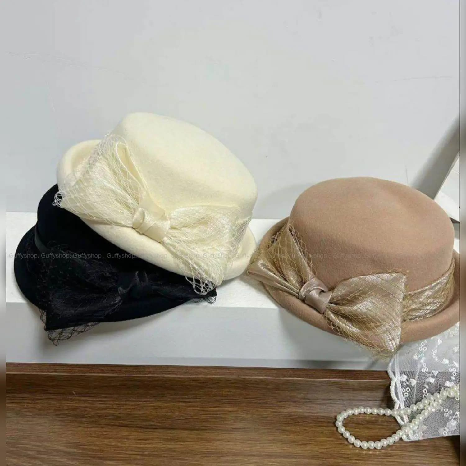 کلاه پیلباکس ribbon