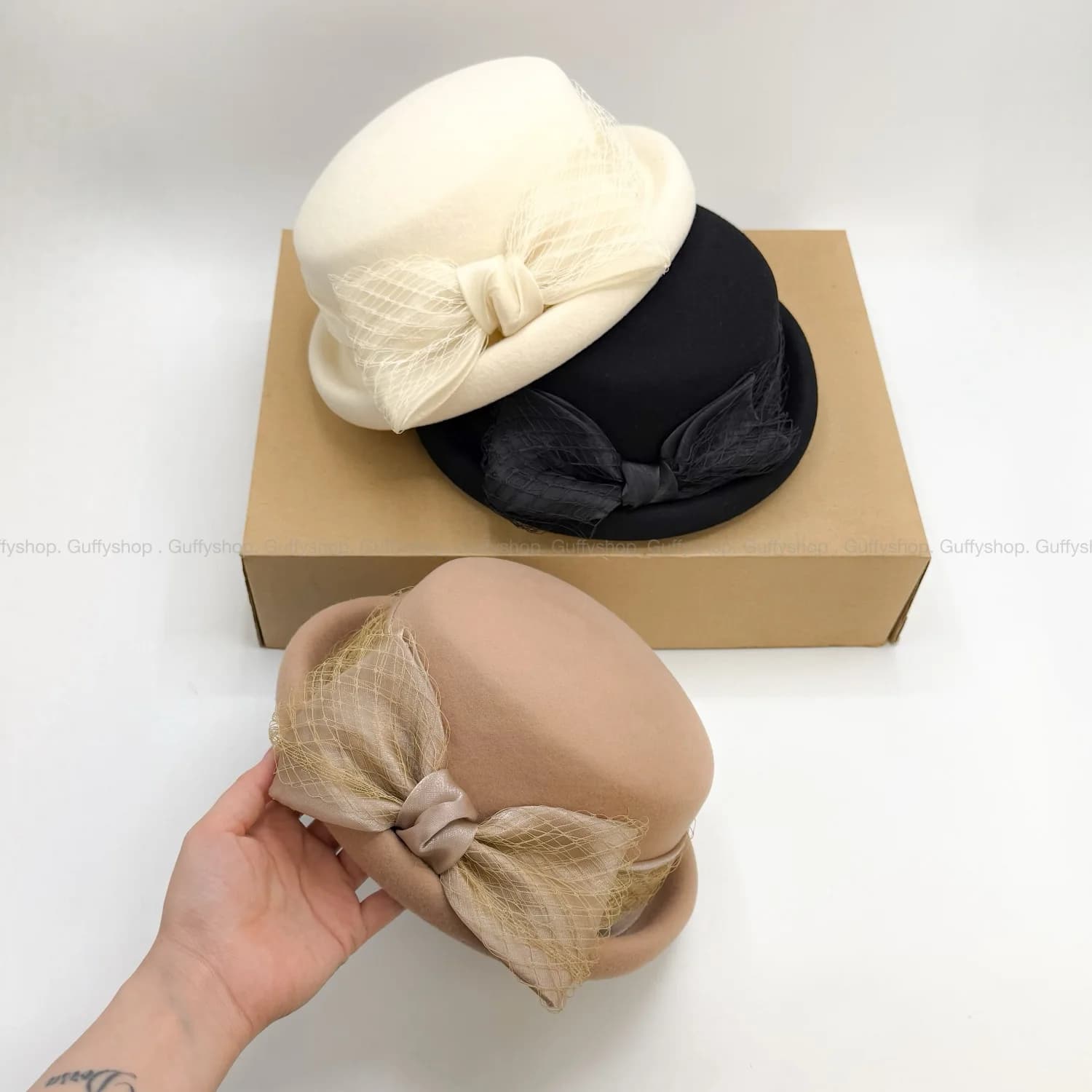 کلاه پیلباکس ribbon — تصویر ۸