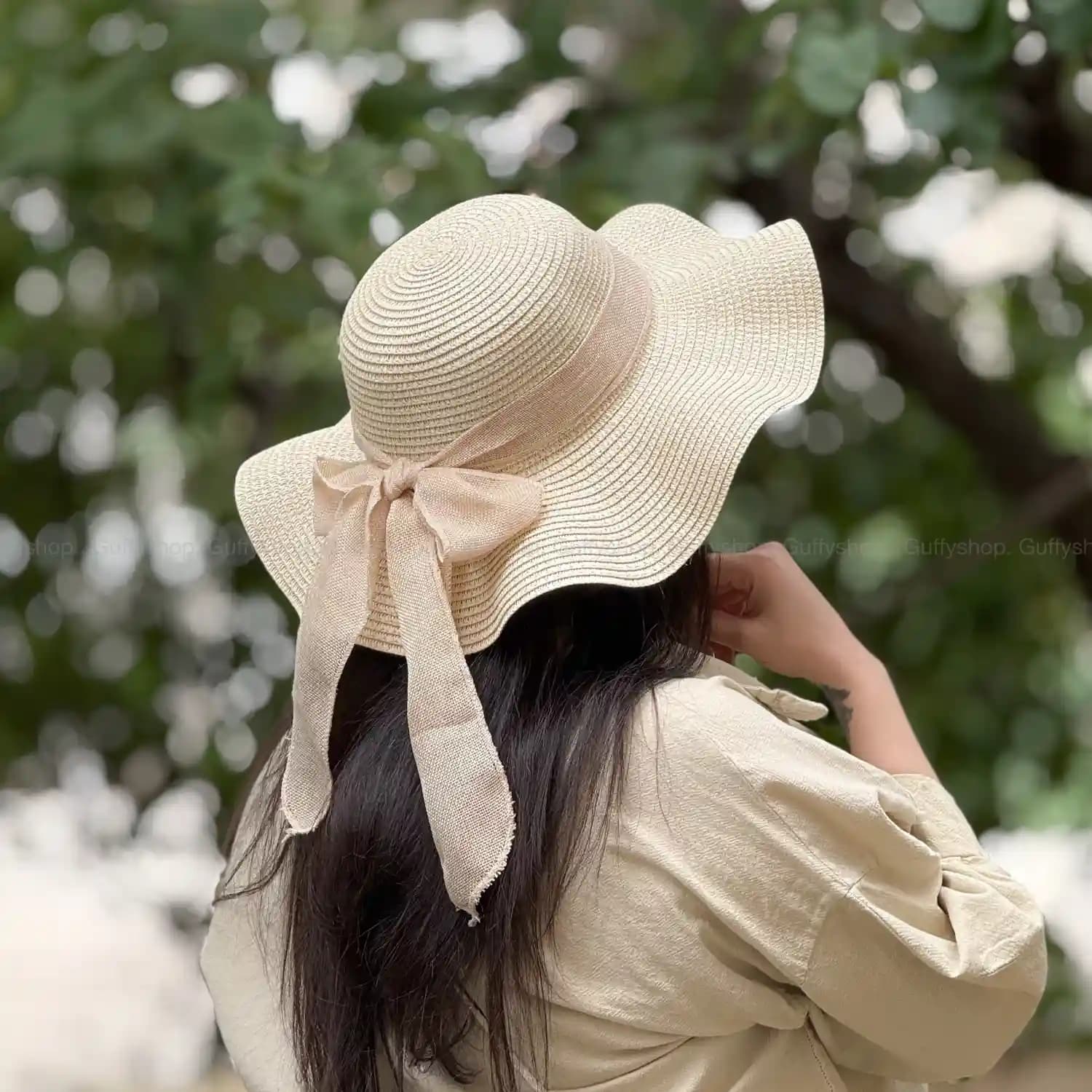 ست کلاه ساحلی و کیف لاوین — تصویر ۵