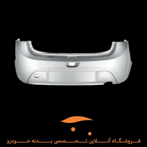 سپر عقب تیبا 2 نقره ای مهرساز