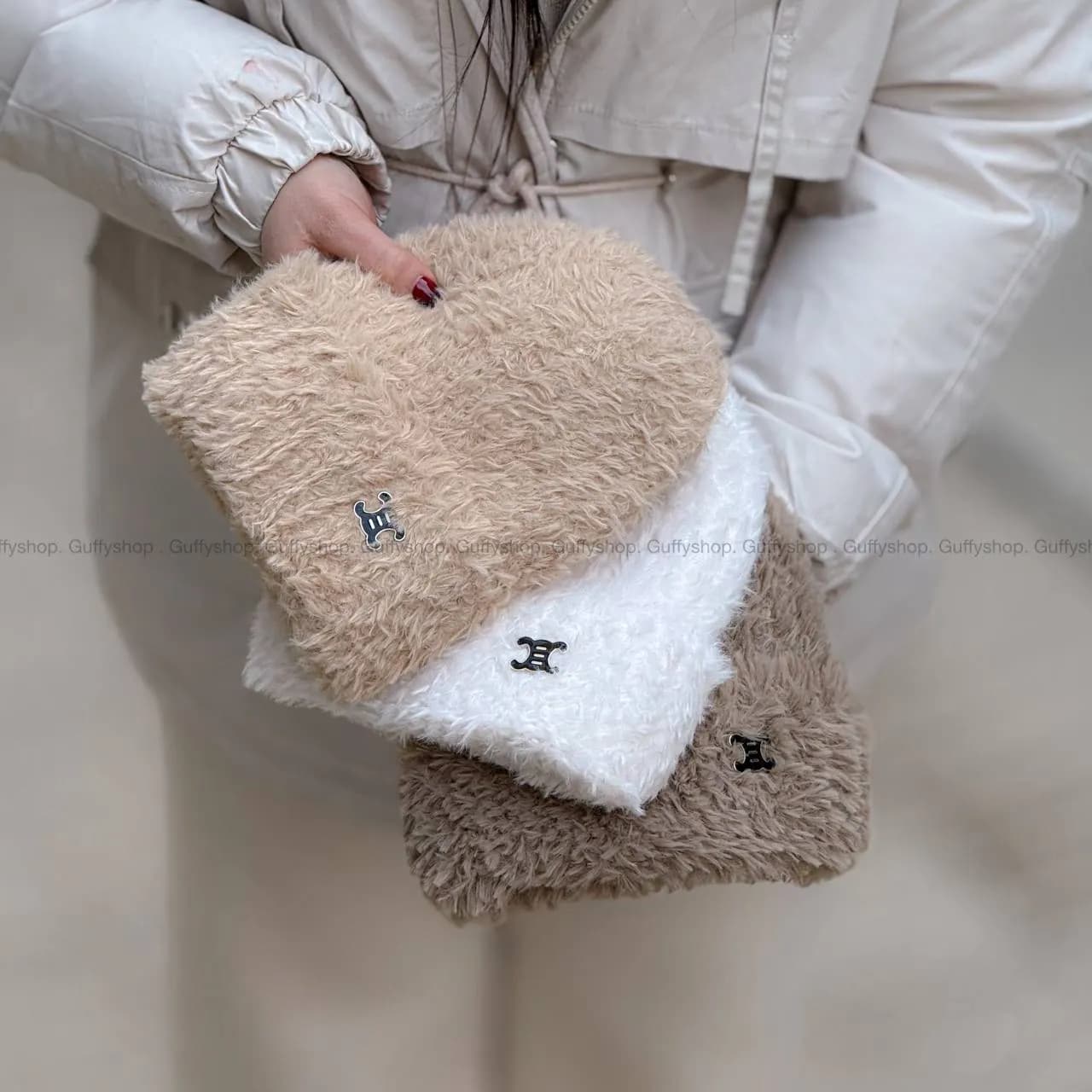 کلاه بافت موهر شنل — تصویر ۲