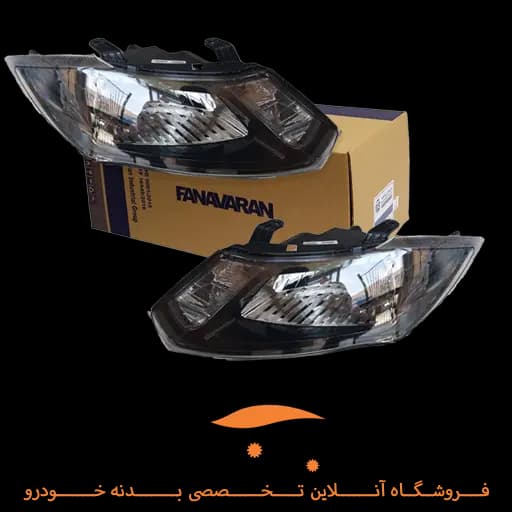 چراغ جلو کوییک فناوران جفت