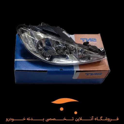 چراغ جلو پژو 206 snt راست