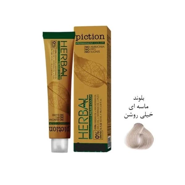 رنگ مو بدون آمونیاک پیکشن شماره P30 بلوند ماسه ای خیلی روشن