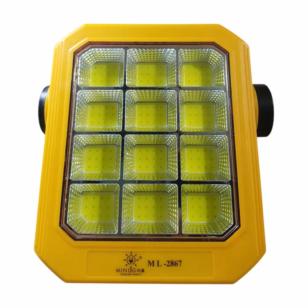 پروژکتور سیار شارژی و پاور بانک خورشیدی Solar LED Light ML-2867B