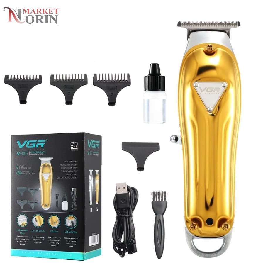 ماشین اصلاح خط زن وی جی آر مدل V-057 اورجینال — تصویر ۴