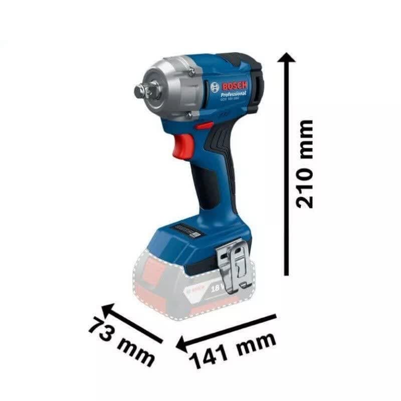 بکس شارژی 350 نیوتون بوش آلمان مدل GDS 18V-350 — تصویر ۴