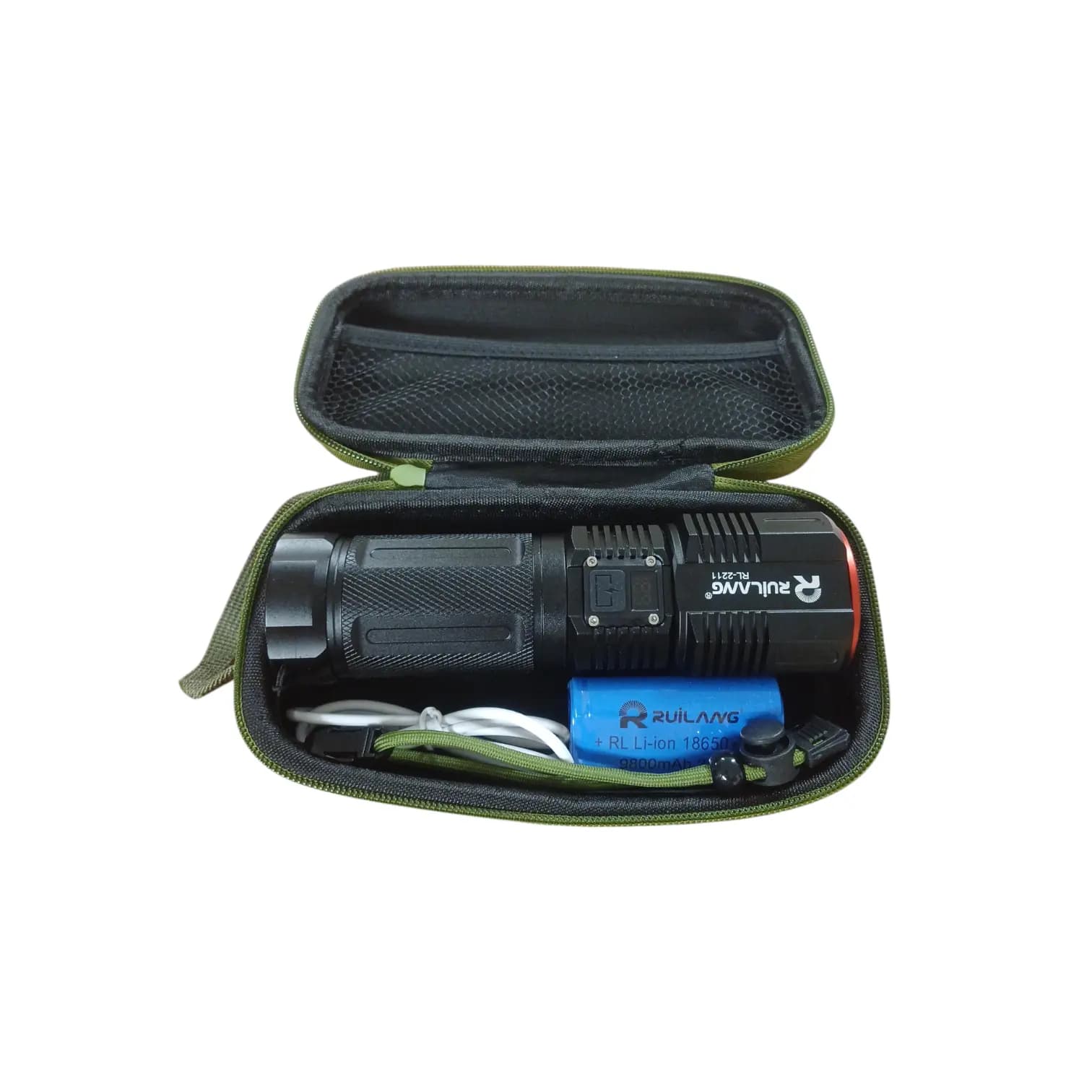 چراغ قوه شارژی روی لانگ RL-2211 — تصویر ۴