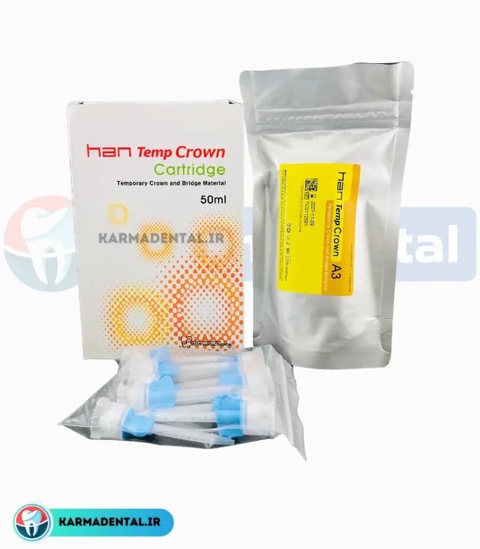 ماده ساخت روکش و بریج موقت – HDC Han Temp Crown