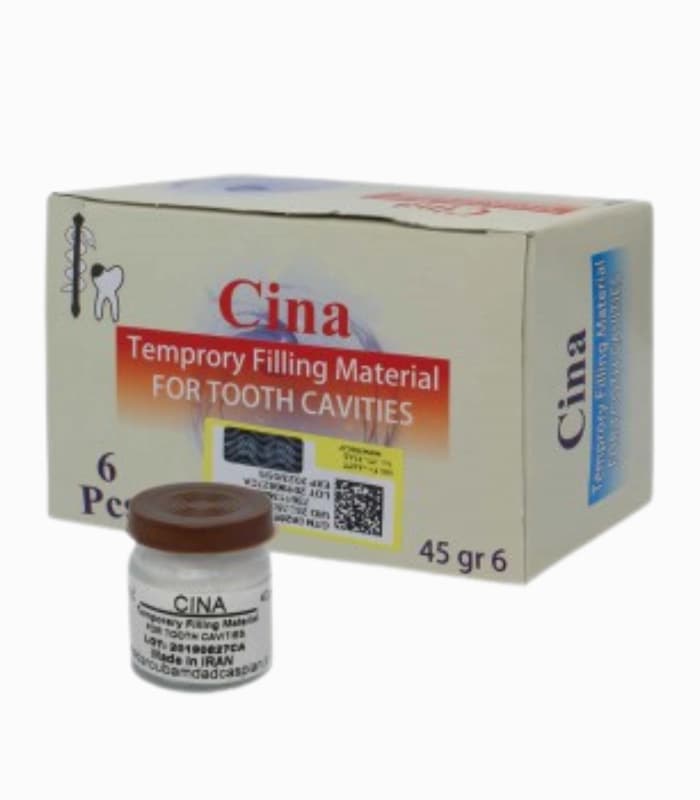 خمیر پانسمان 40 گرمی – Cina Temporary Filling