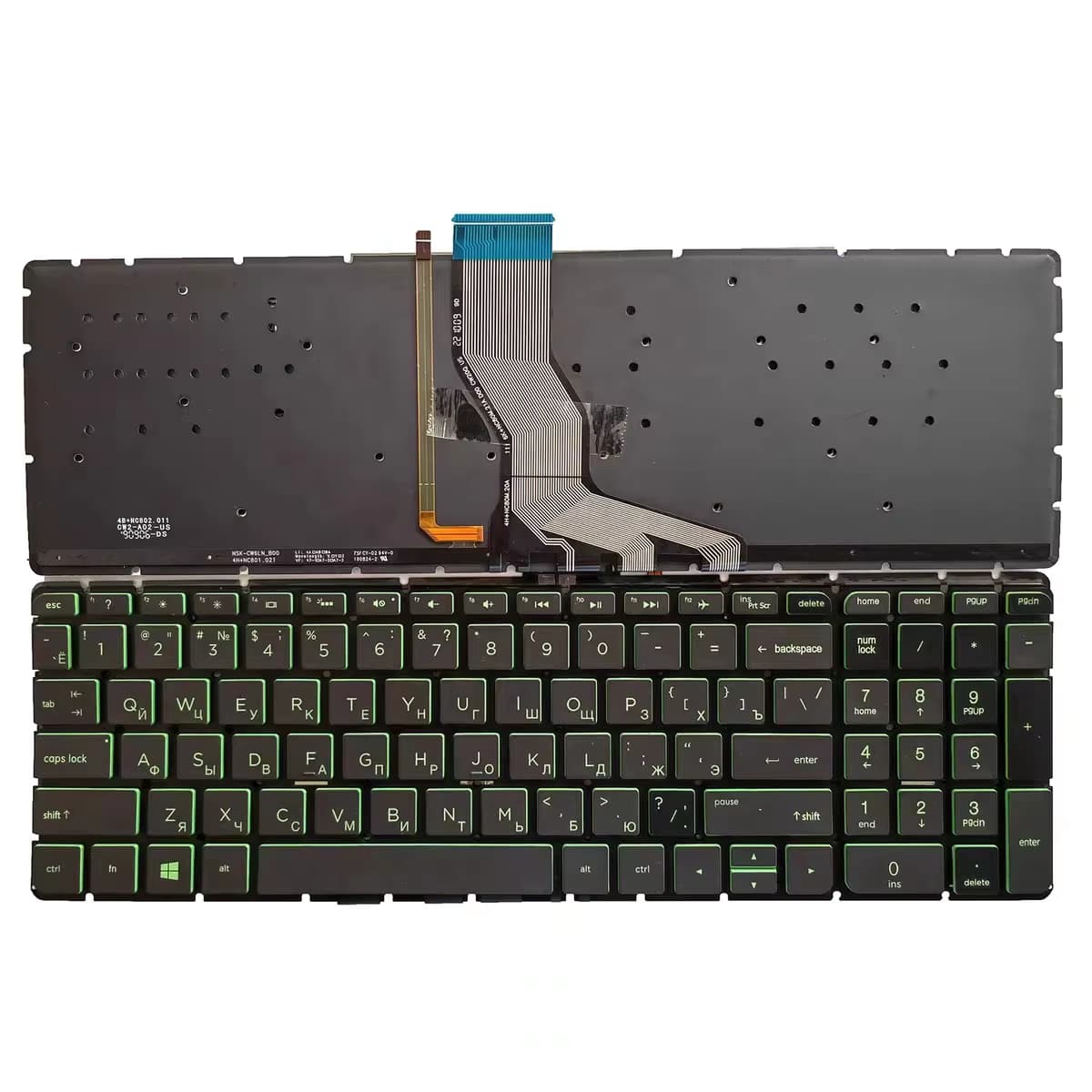 کیبورد HP 15-AB 15-AU اینتر کوچک | خرید بدون گارانتی و قیمت عالی