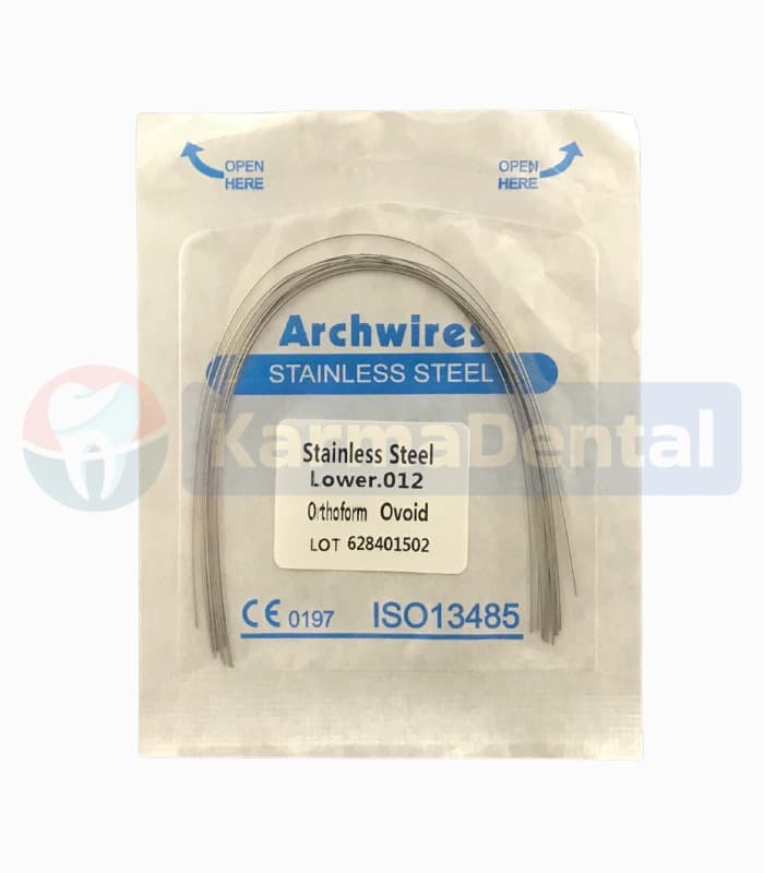 سیم ارتودنسی مقطع گرد استیل – Stainless Steel Archwire