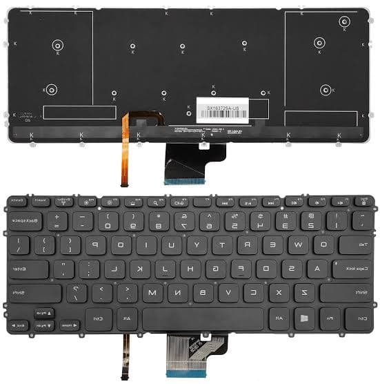 کیبورد DELL XPS 9530 مشکی اینتر کوچک