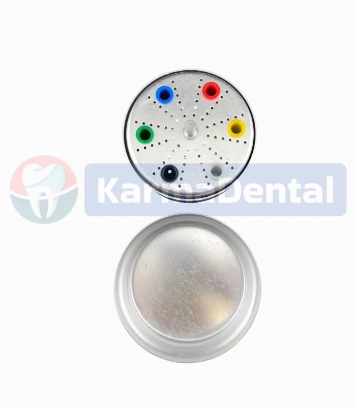 جای فایل دندانپزشکی آلومینیومی – File Holder — تصویر ۲