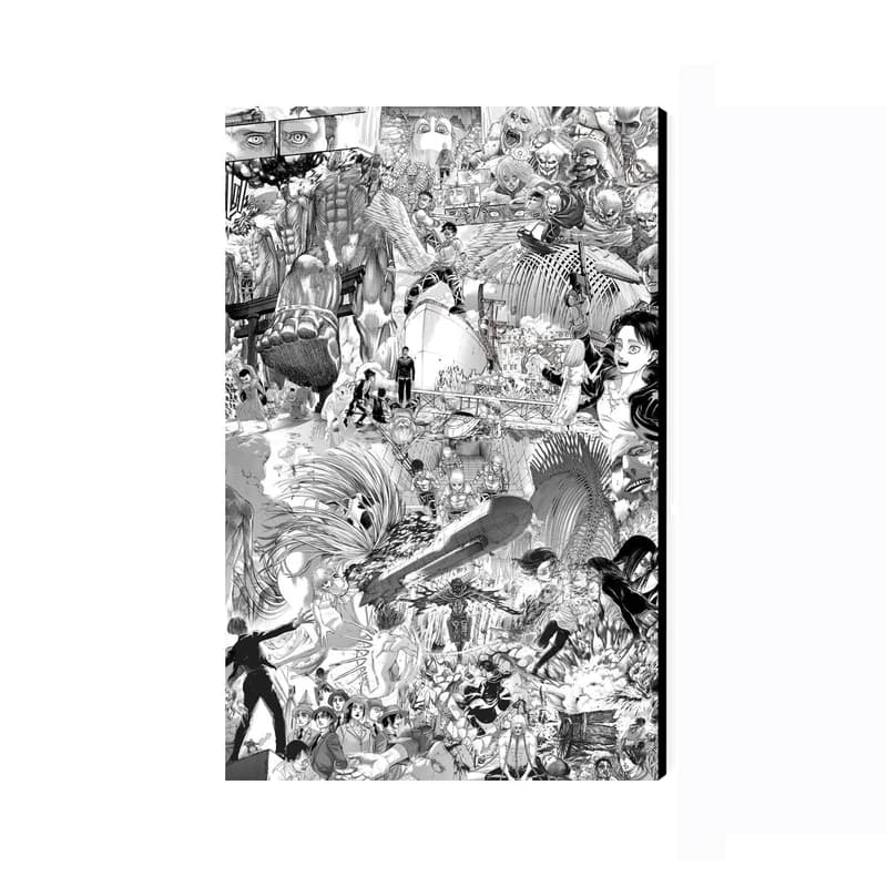تابلو شاسی مدل انیمه اتک آن تایتان Attack on Titan کد As3714