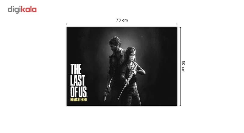 تابلو شاسی ونسونی طرح The Last Of US Remastered سایز 70 × 50 — تصویر ۳