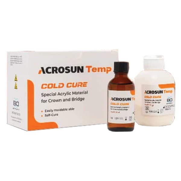 آکریل روکش موقت سلف کیور Acrosun Temp