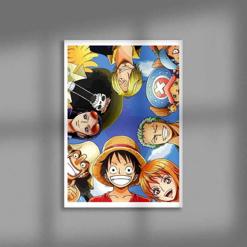 تابلو شاسی مدل انیمه وان پیس کد one piece-el01 — تصویر ۲