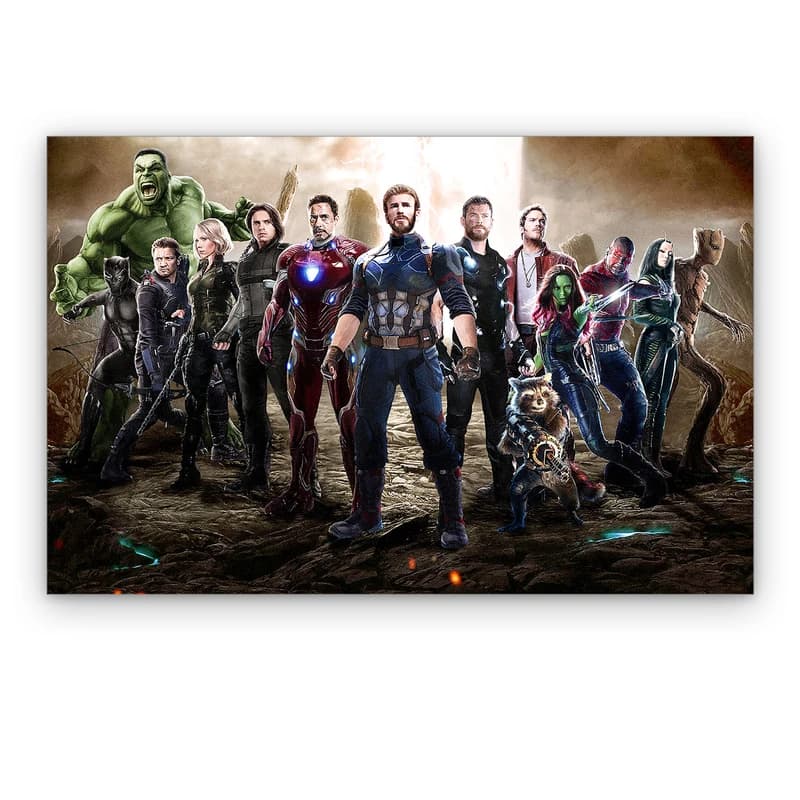 تابلو شاسی دیکوماس طرح انتقام جویان کد Avengers DMS-T149