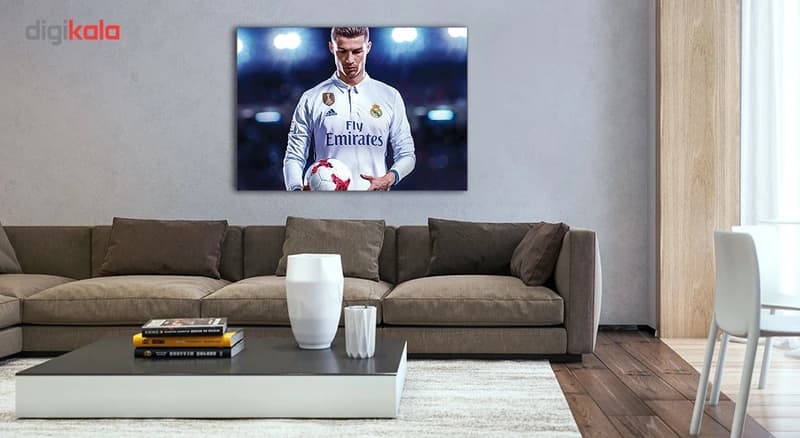 تابلو شاسی گالری دیکوماس طرح کریستیانو رونالدو کد CR7 DMS-T133 — تصویر ۲