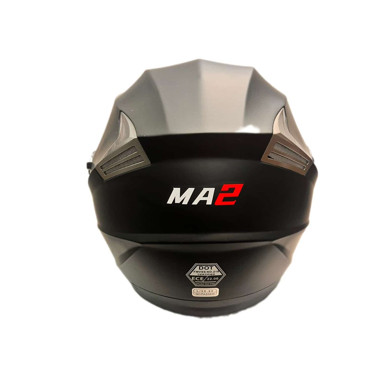 کلاه کاسکت بدون فک MA2 کد 958 — تصویر ۲