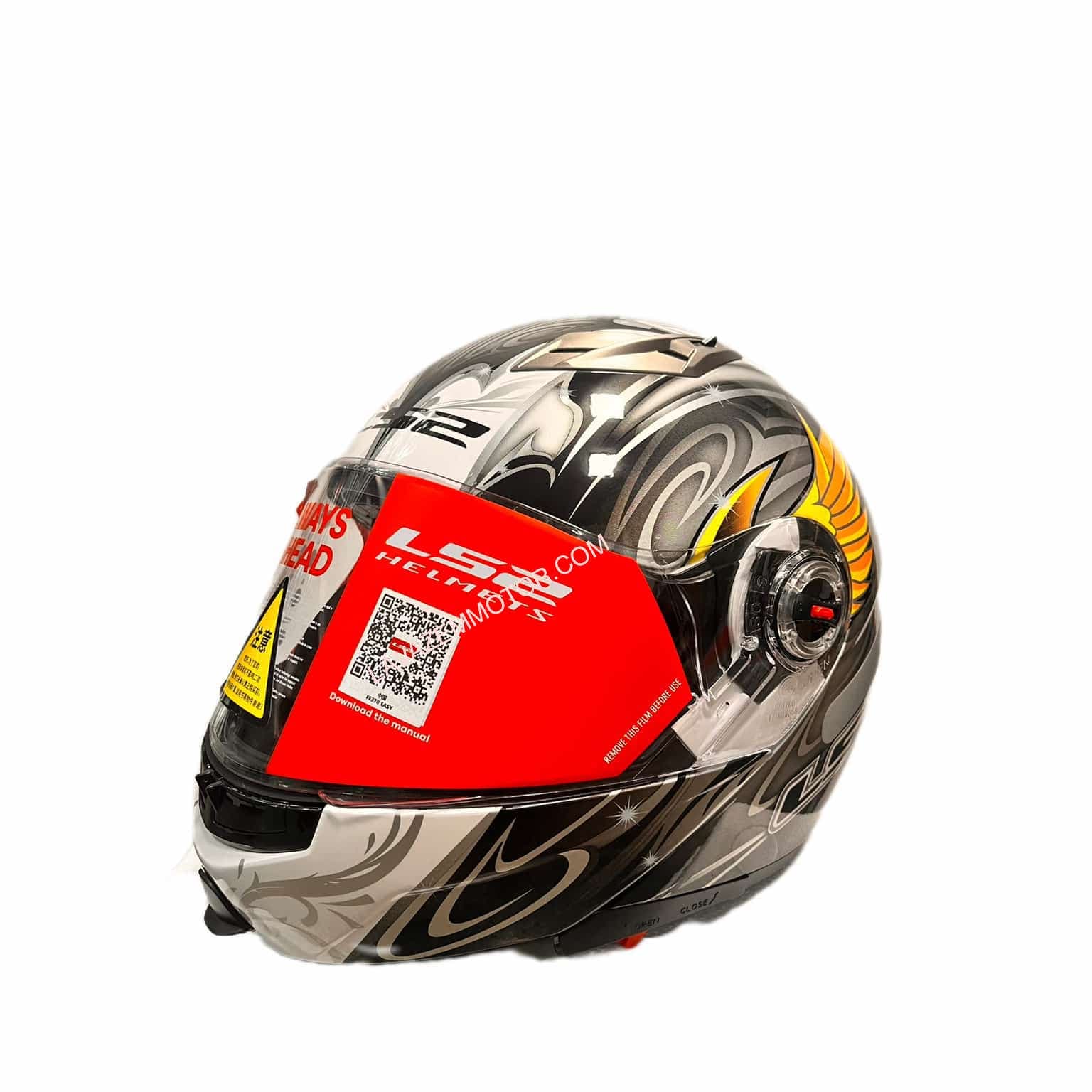 کلاه کاسکت LS2 فک متحرک کد ff370