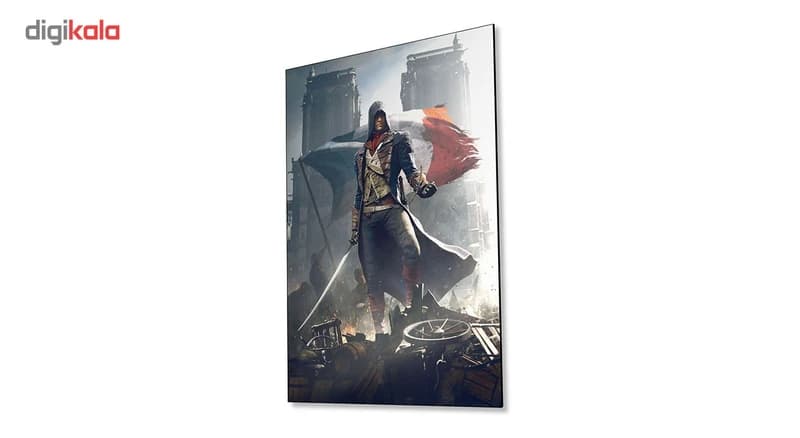 تابلو شاسی ونسونی طرح Assassins Creed Unity سایز 70 × 50 — تصویر ۵