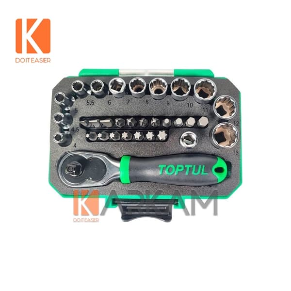 جعبه بکس و بيت 33 پارچه 1.4 اينچ 12 پر GABW3302 تاپ تول
