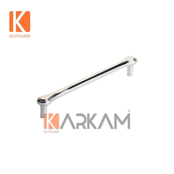 دستگيره کابينت 256 کروم براق ديانا BACIR42604256 باتيس