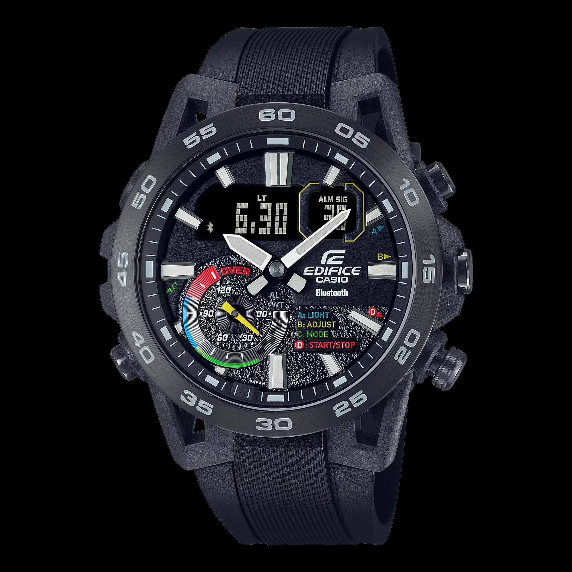 ساعت مچی مردانه | کاسیو ادیفایس CASIO EDIFICE ECB-40MP-1ADF — تصویر ۲
